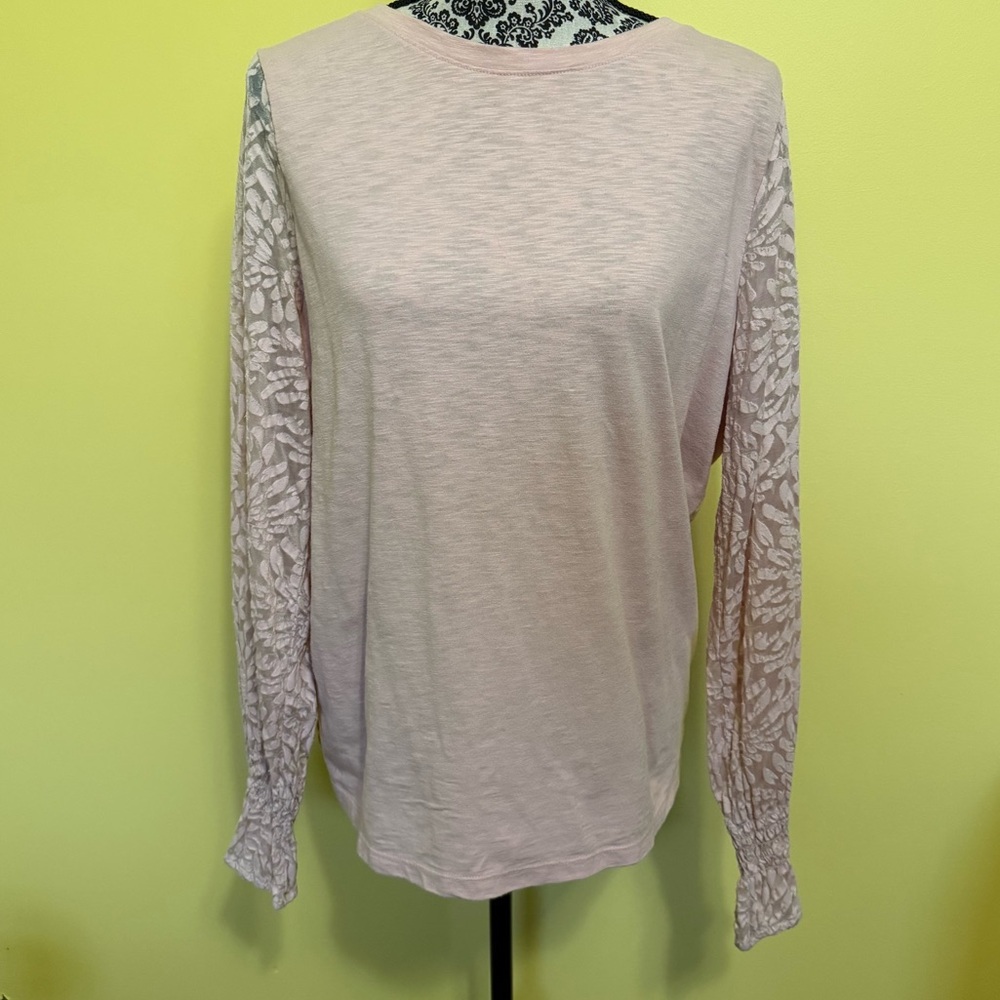 Banana Republic lace long sleeve